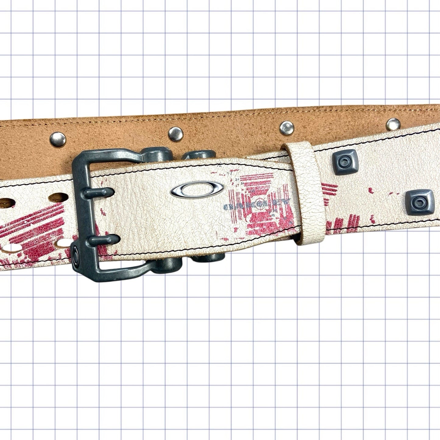 Vintage Oakley Studded Belt