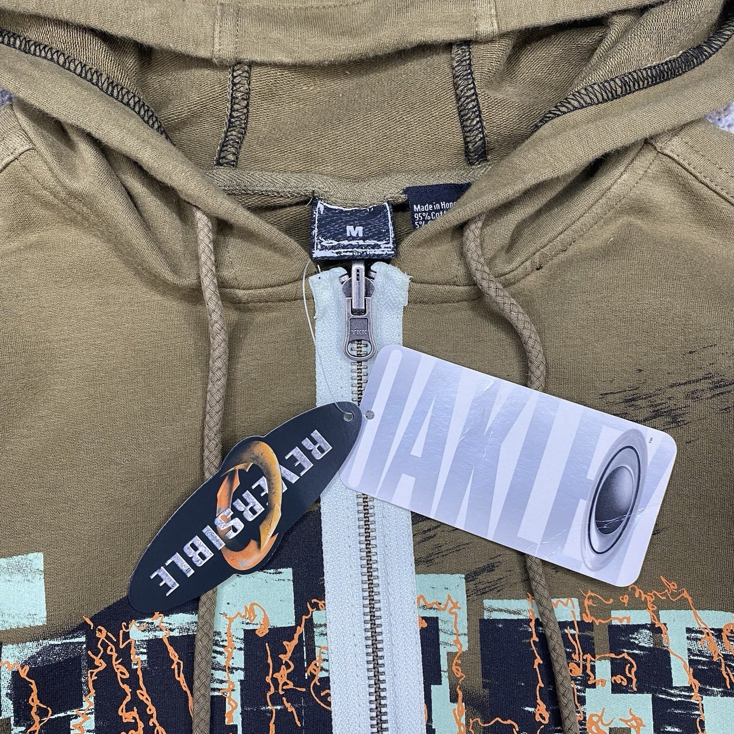 Oakley Reversible Skull Hoodie - S/M