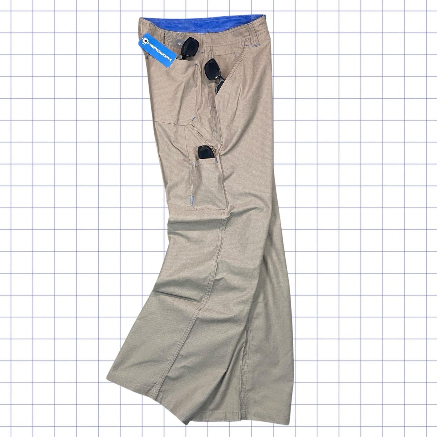 Deadstock Vintage Headworx Surfwear Trousers - 30W