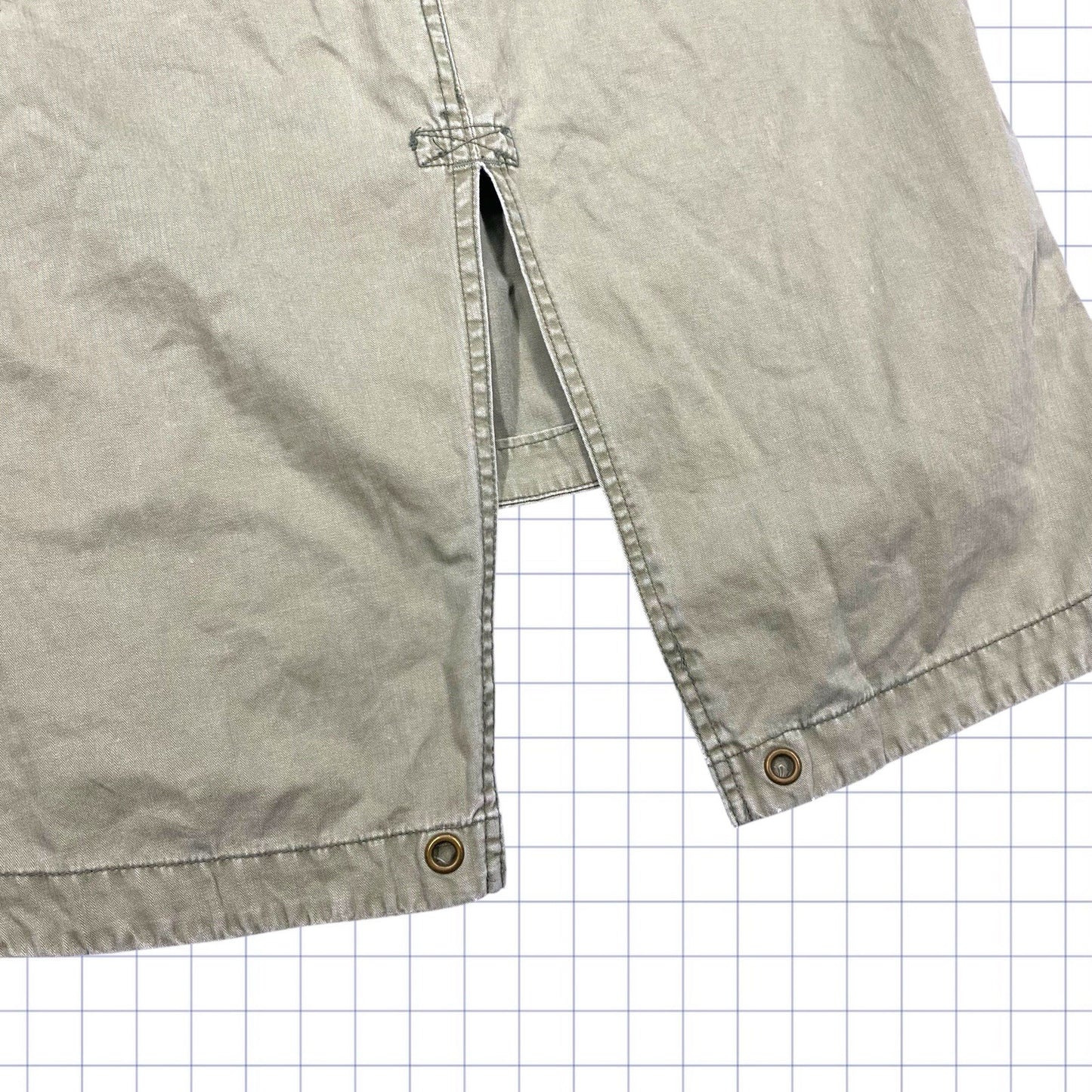 Y2K Military Style Skirt - 29W
