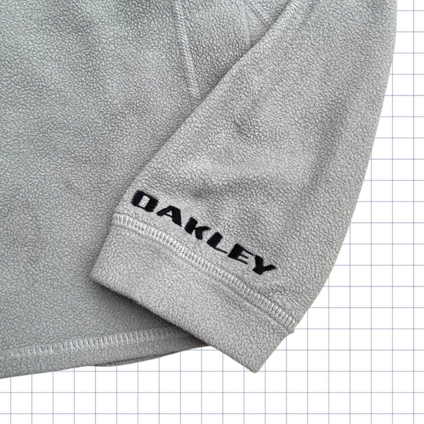 Vintage Oakley Software Centre O Fleece Jumper - S/M