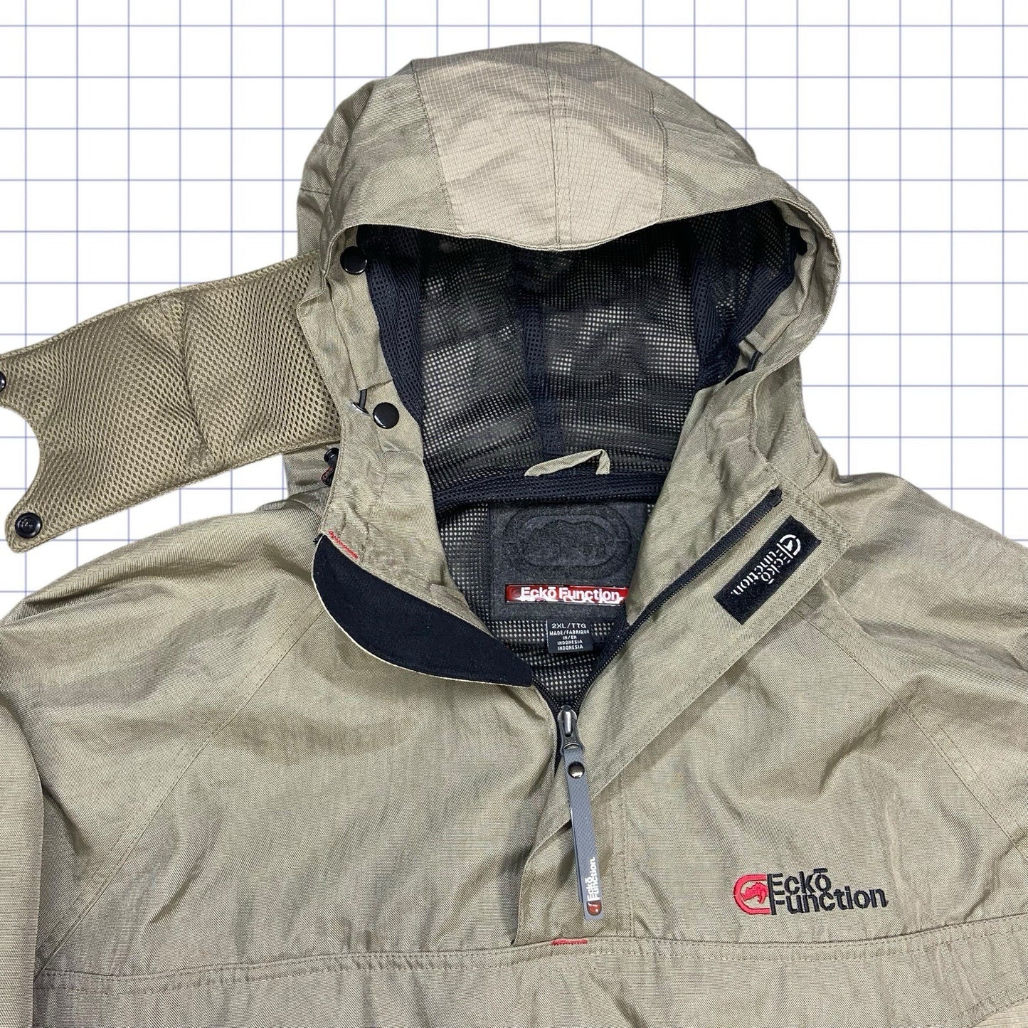 2000's Ecko Technical Riot Mask Jacket - XL/XXL