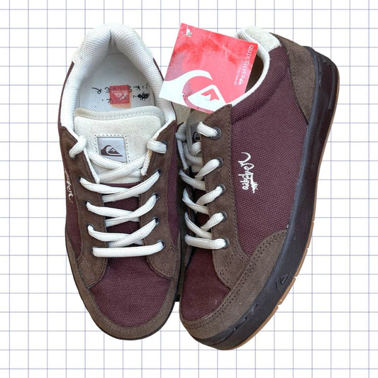 Vintage Quiksilver Down Town Trainers - UK 5