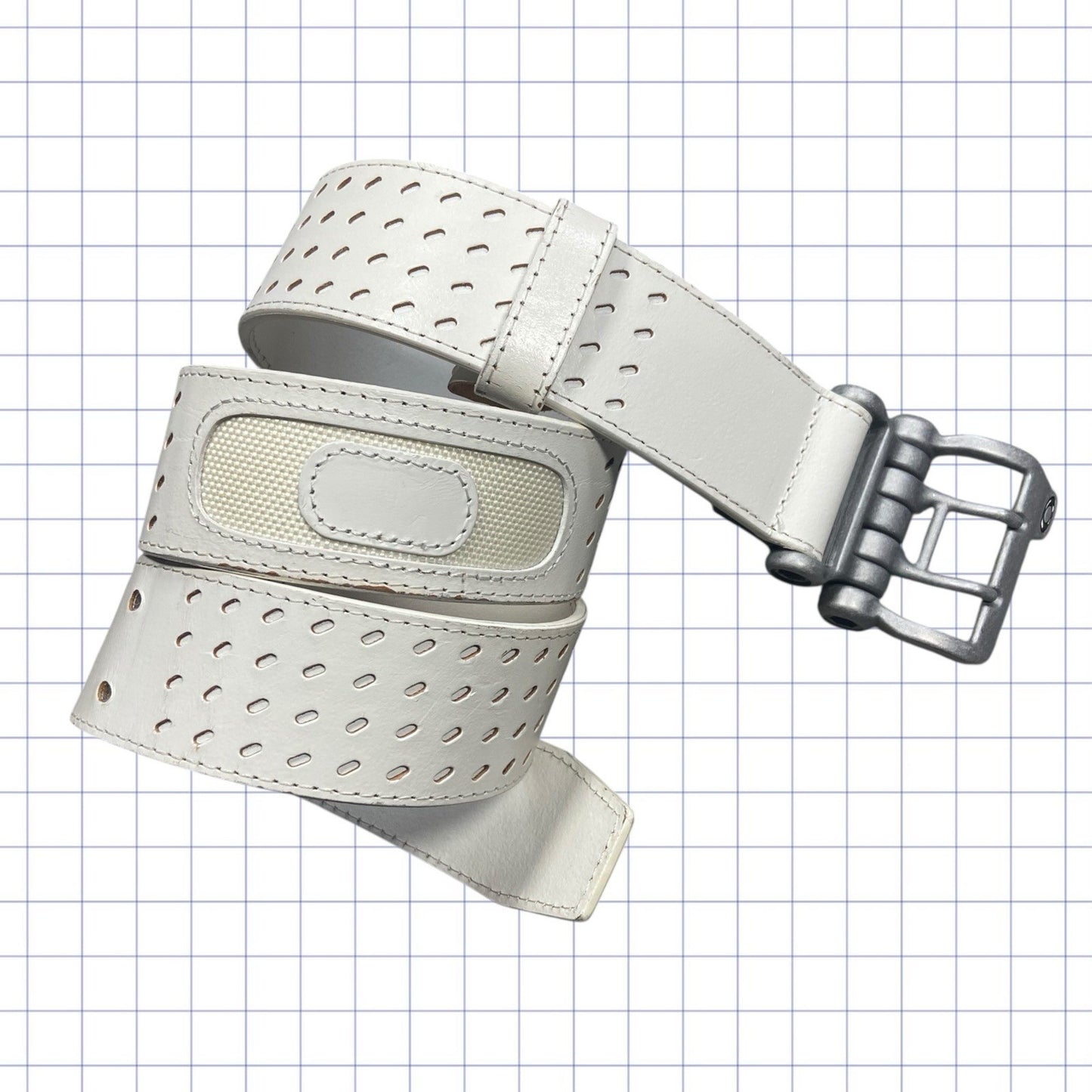 Early 2000s Oakley Leather Belt