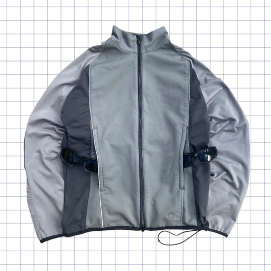 Vintage Early 2000’s Sphere Zip Up Pull Over Jacket - S