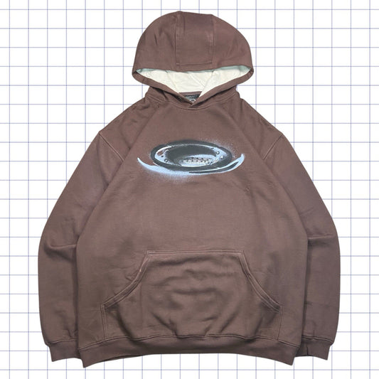 Vintage Oakley Big Logo Hoodie - L