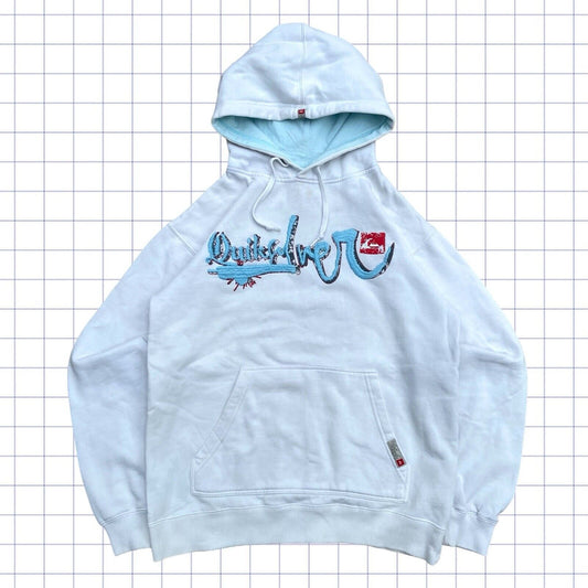 Vintage Quiksilver Spellout Hoodie - M