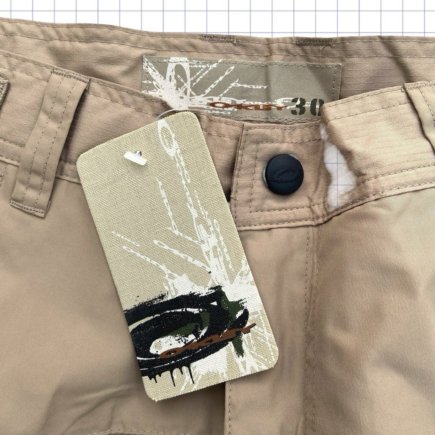 Vintage Deadstock Oakley Multi Pocket Shorts Shorts - 28-31W