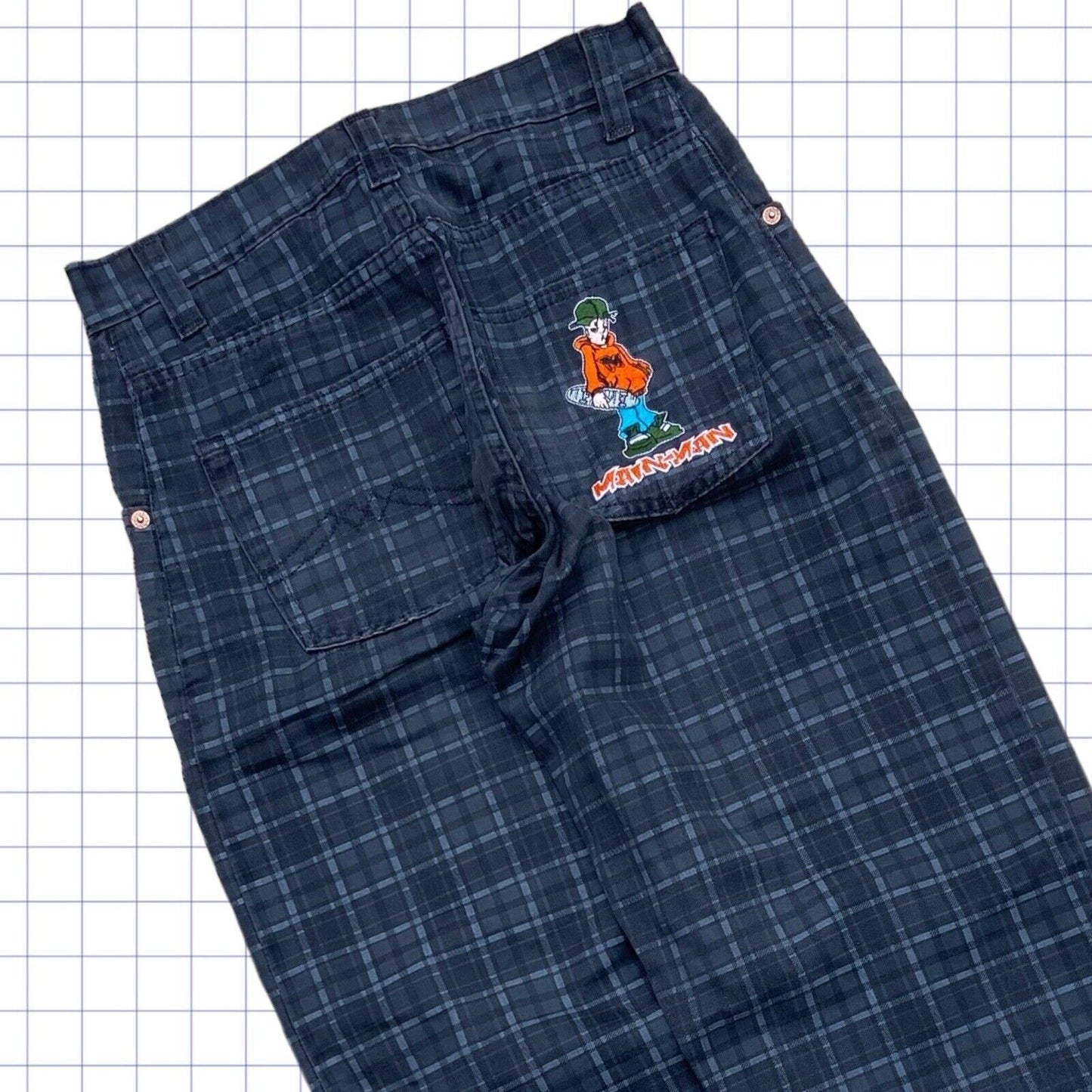 Jnco Style Y2k Character Trousers - 28W 28L