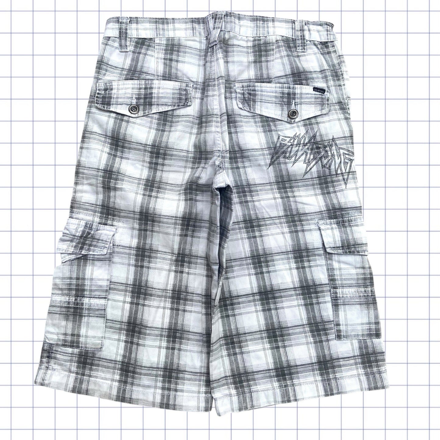 Vintage Billabong Plaid Shorts - 30W