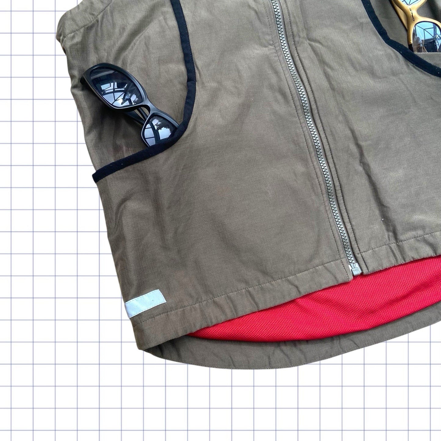Early 2000s Nike Hooded Gilet - S