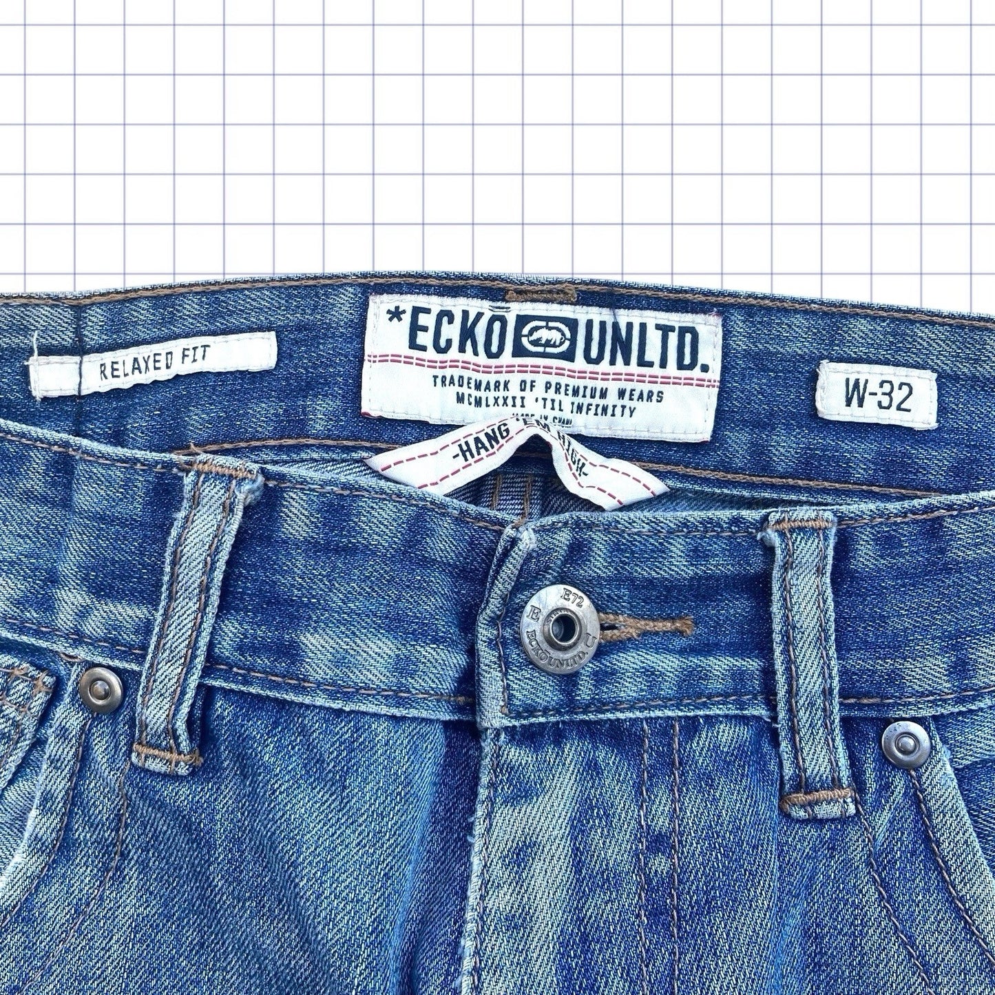 Vintage Ecko Big Logo Jorts - 33W