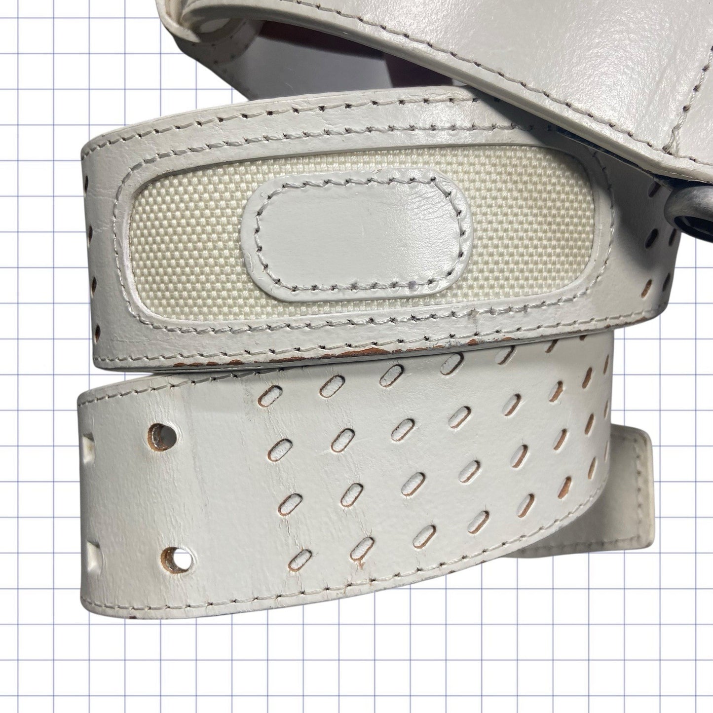 Early 2000s Oakley Leather Belt