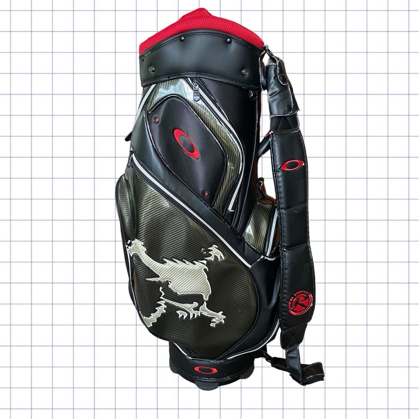 Vintage Oakley Skull Golf Bag