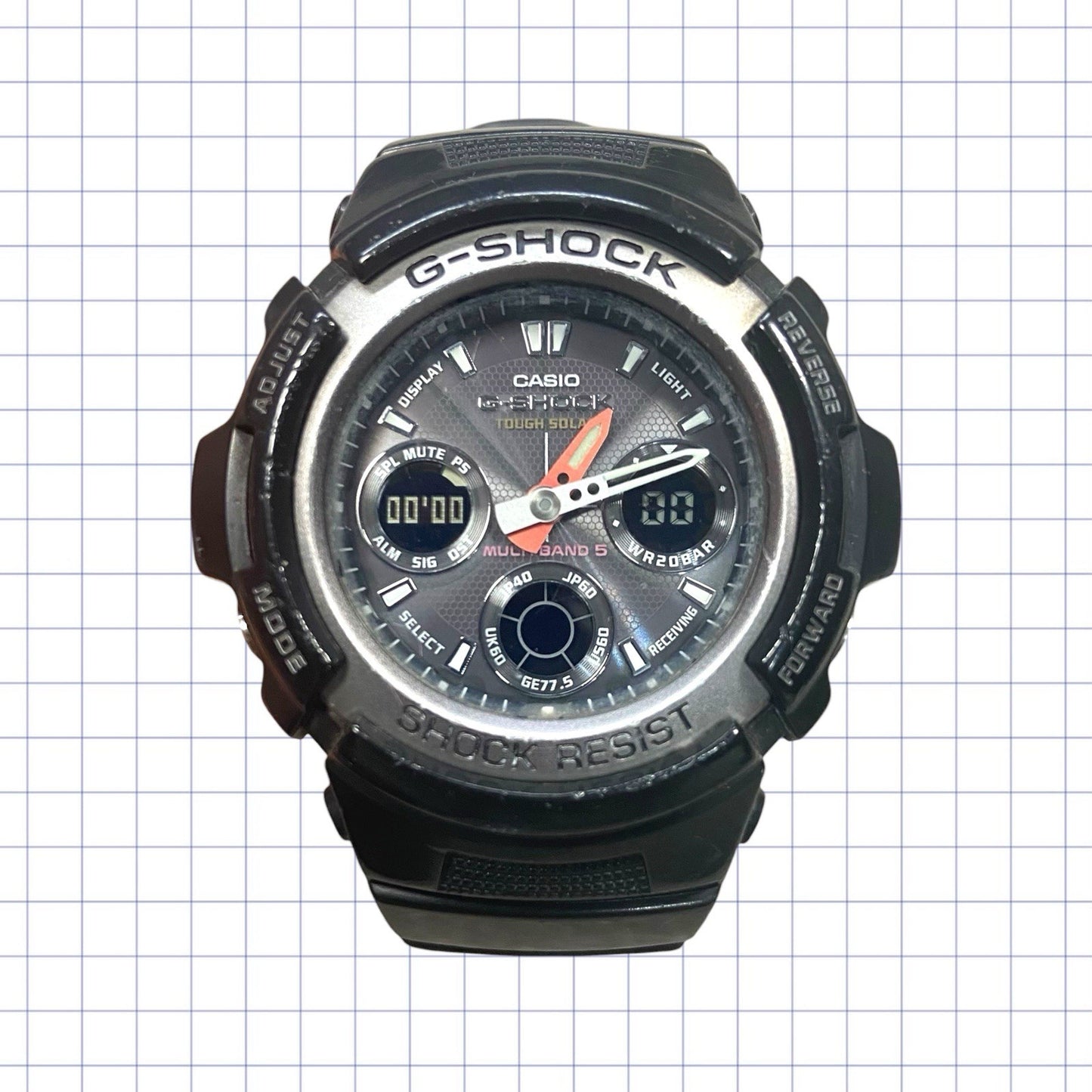 Relógio Digital CASIO G-SHOCK AWG-101