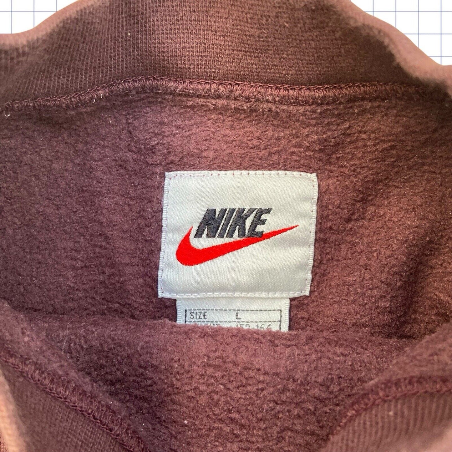 Vintage Nike 90s Centre Swoosh Jumper - S/M