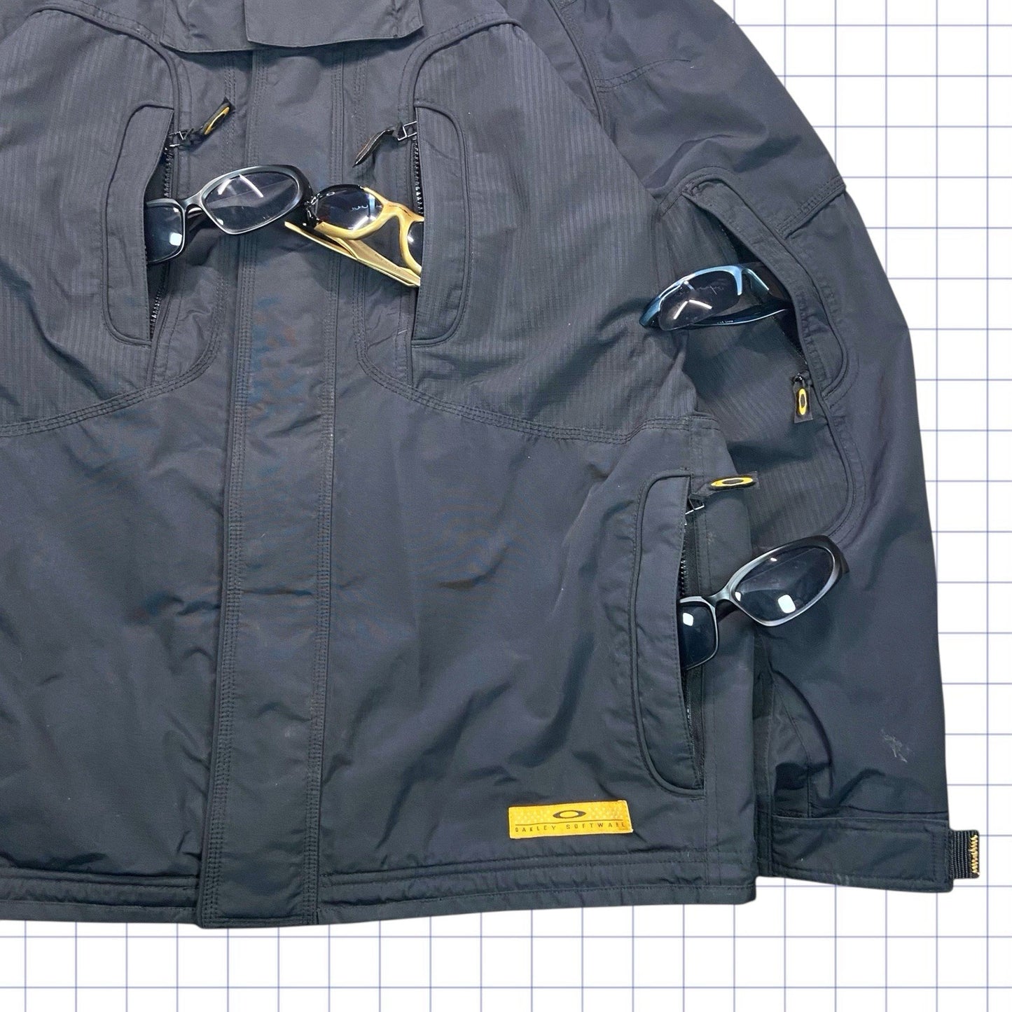 Vintage Oakley Software 2 In 1 Jacket - L