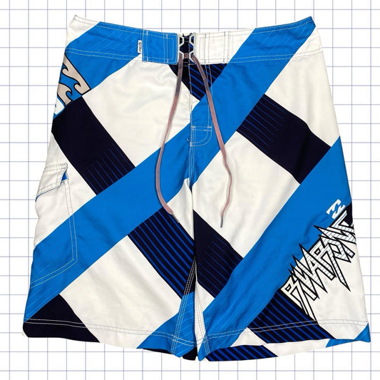 Vintage Billabong Spellout Board Shorts - 34W