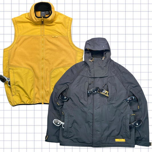 Vintage Oakley 2 In 1 Jacket - L