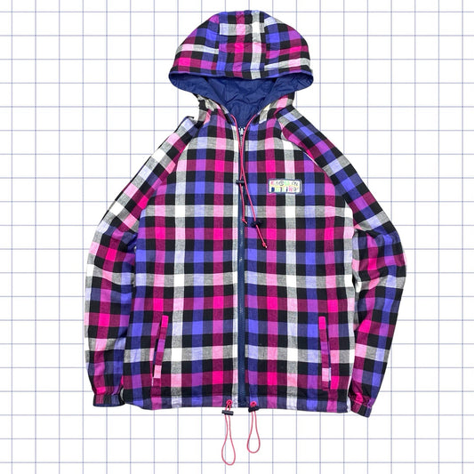 ヴィンテージ リバイバル チェック ジャケット - S