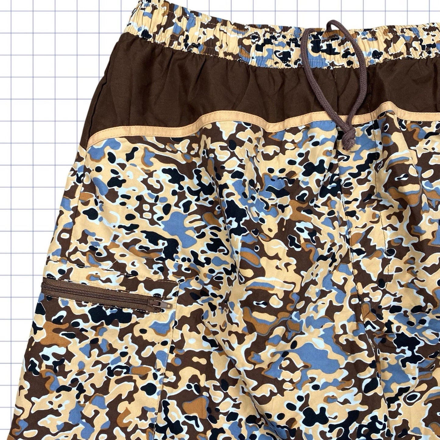 Y2K Cheetah Print Board Shorts - M