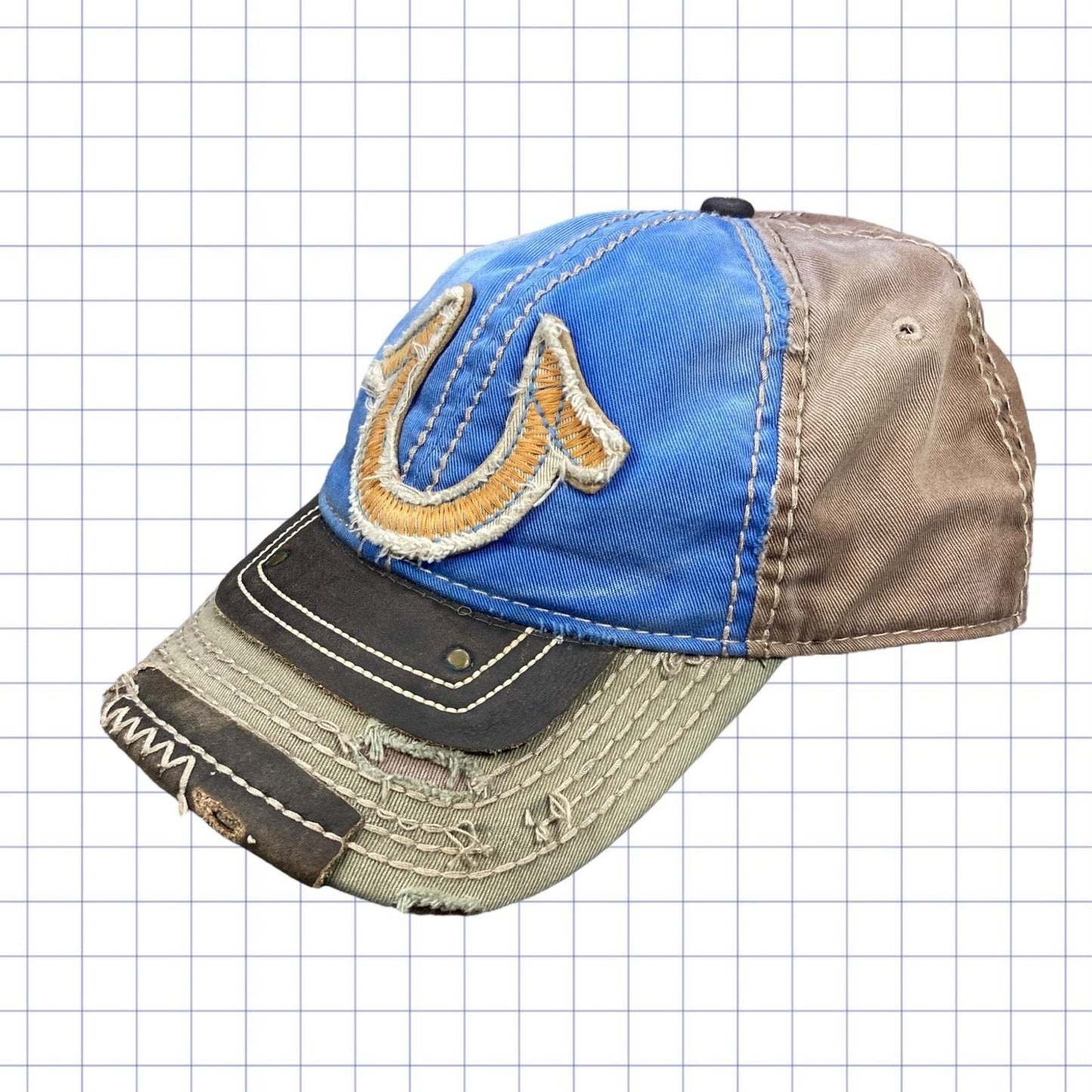 Vintage Distressed True Religion Cap
