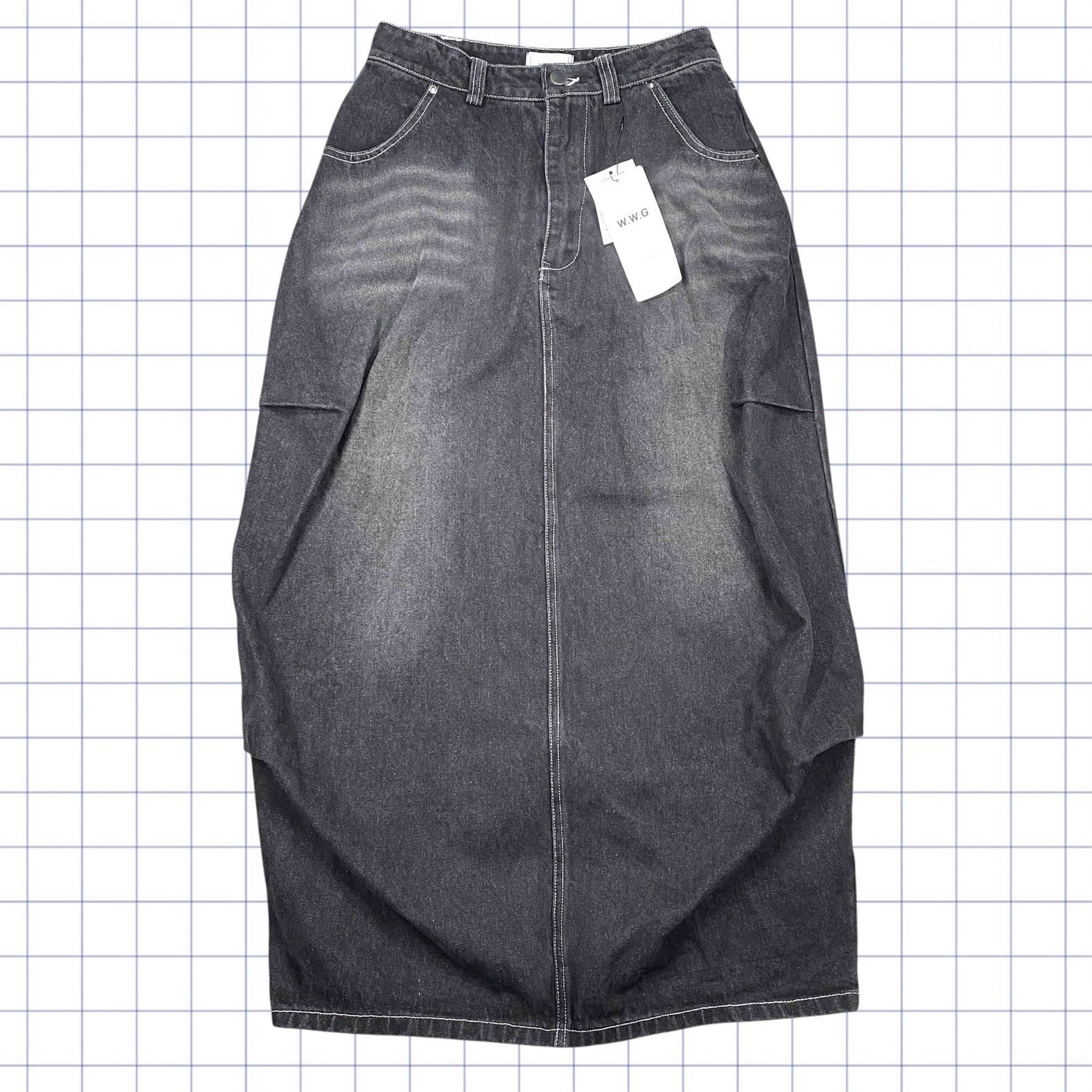 Vintage Y2K Full Length Skirt - XS