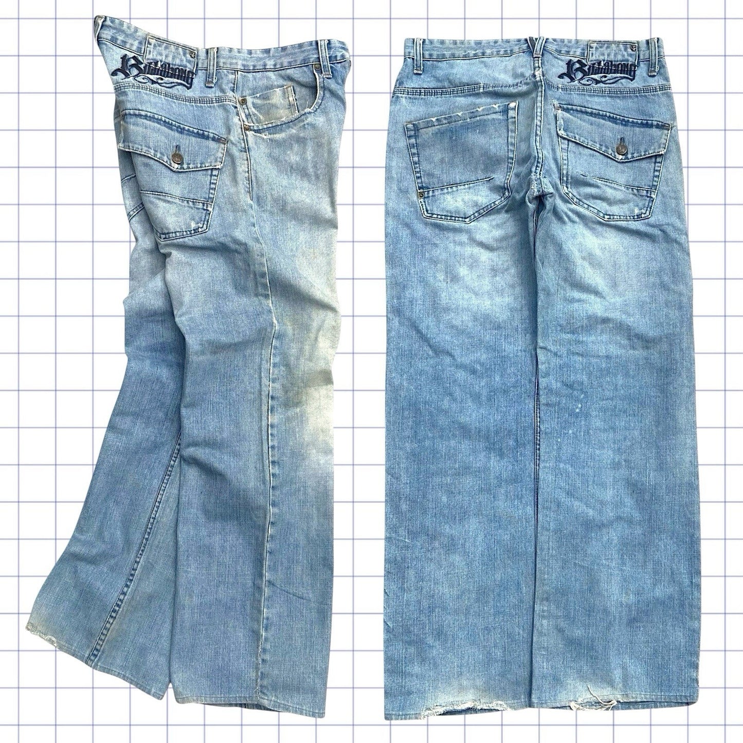 Calça jeans vintage Billabong - tamanho 32W