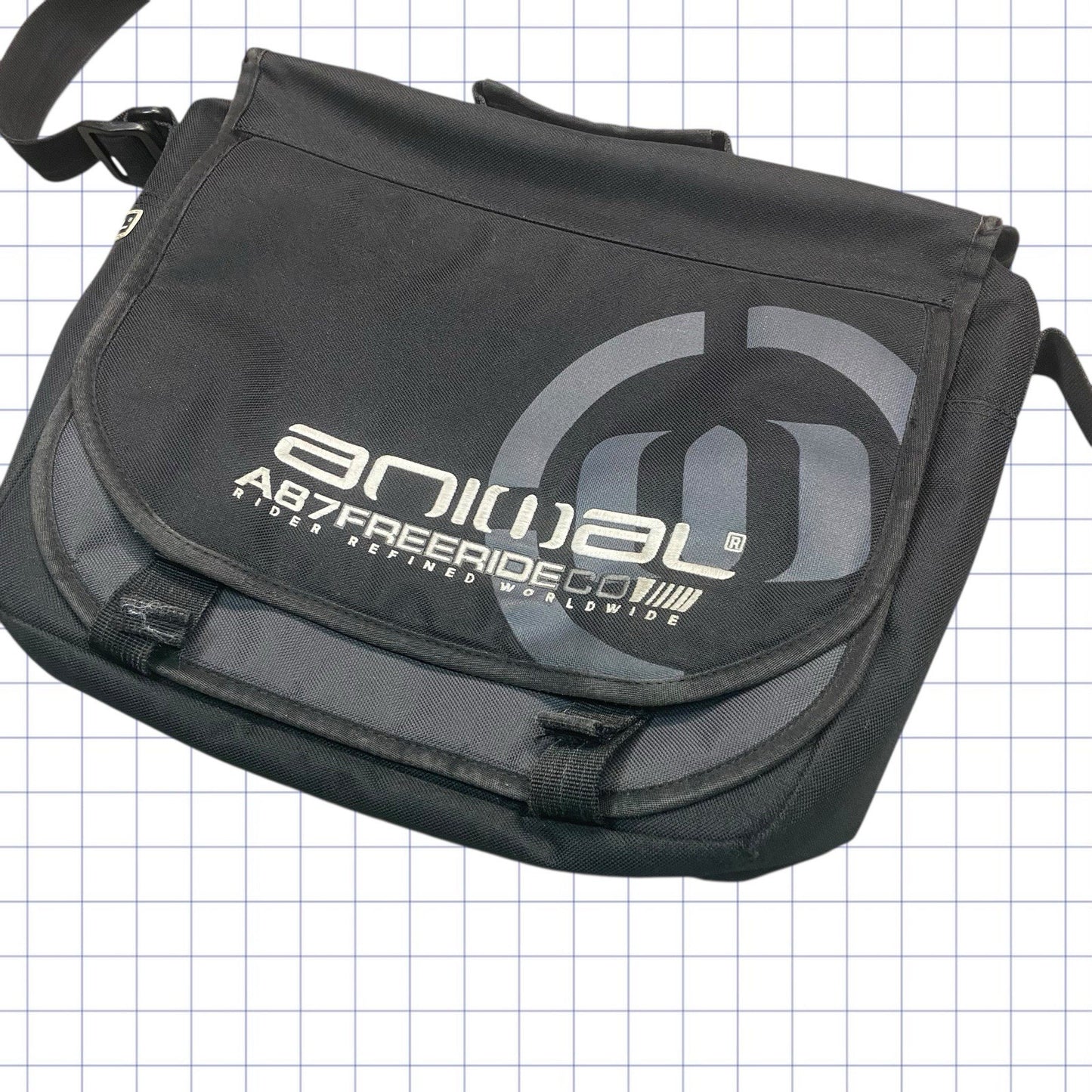 Vintage Animal Messenger Bag