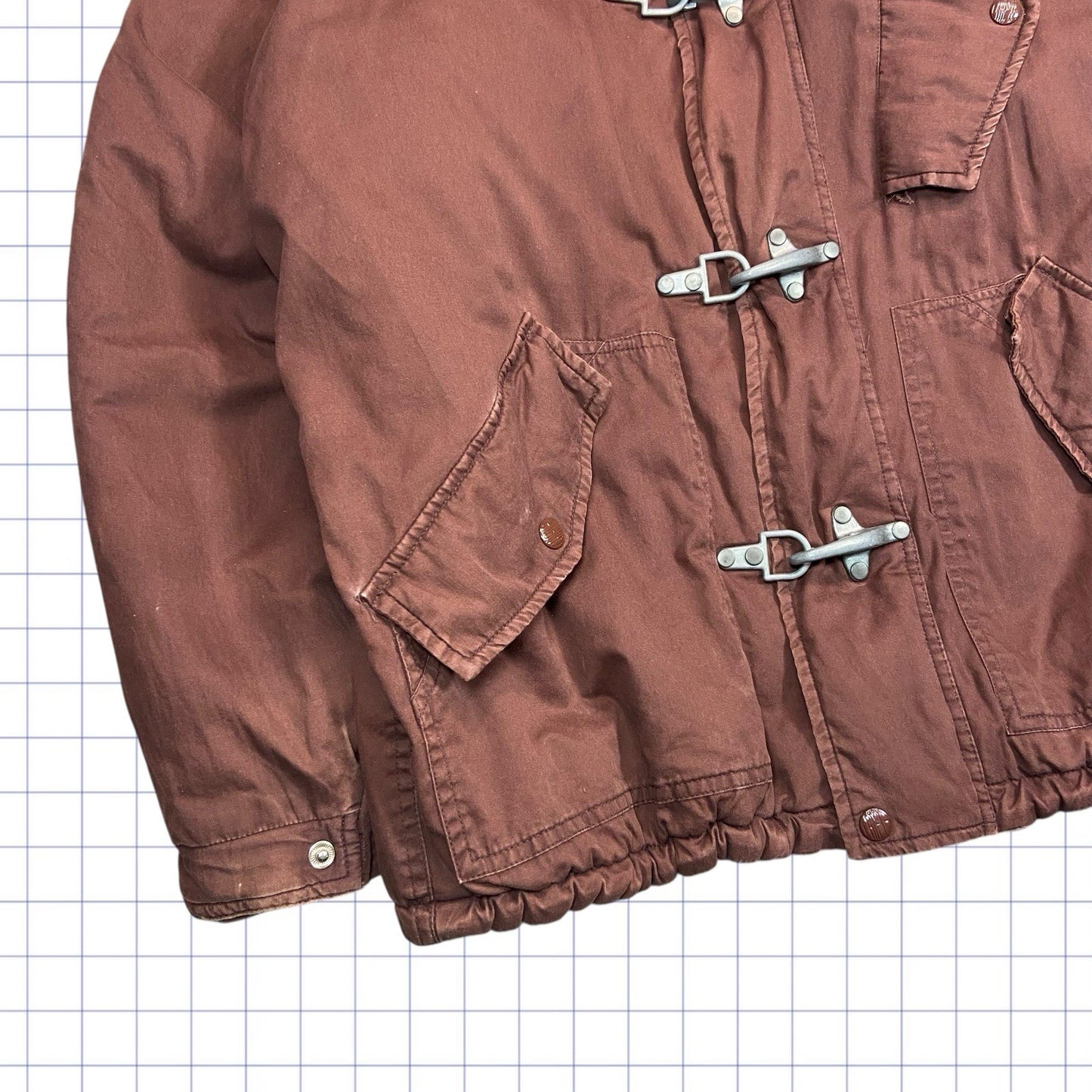 ヴィンテージ ファイヤーマン クラスプ ジャケット - M