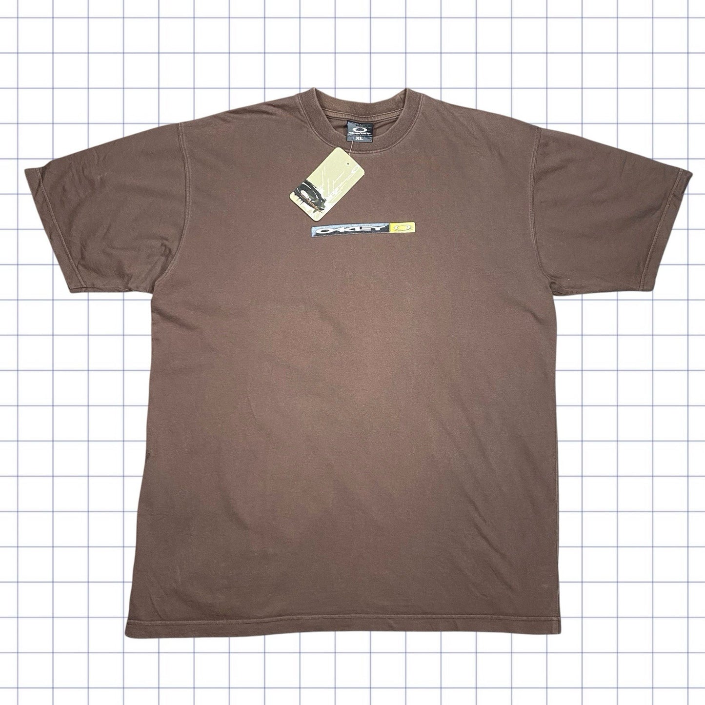Early 2000s Oakley Spellout Tshirt  - L
