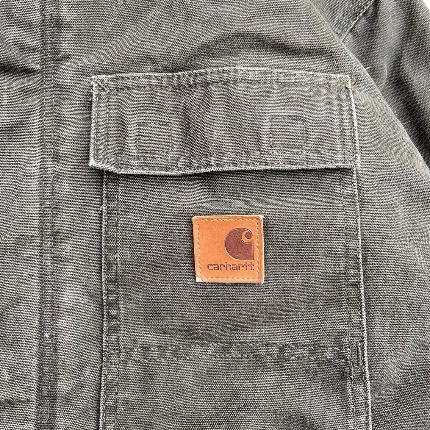 Vintage Carhartt Artic Duck Padded Detroit Jacket - XL