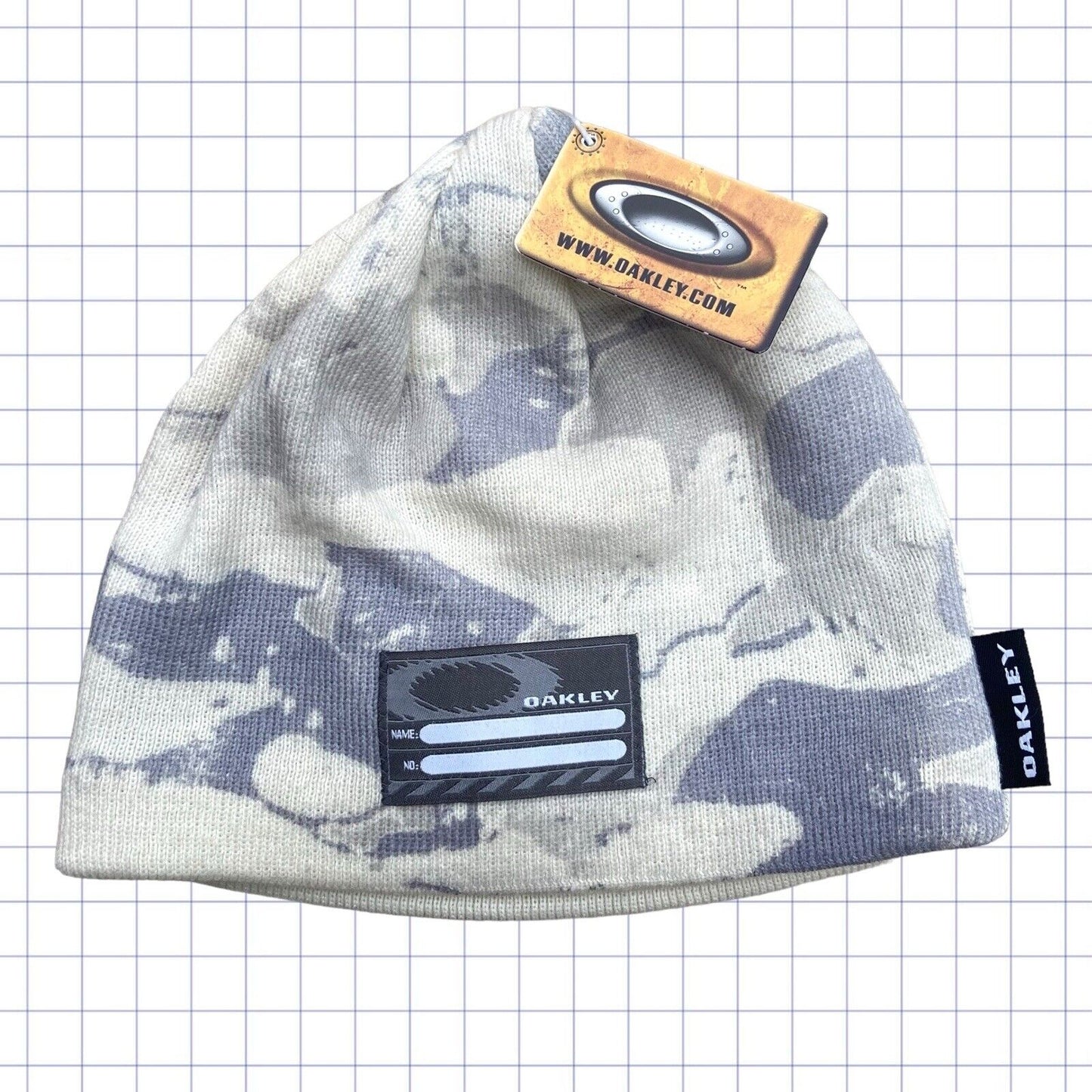 Oakley Software Deadstock Snow Camo Beanie