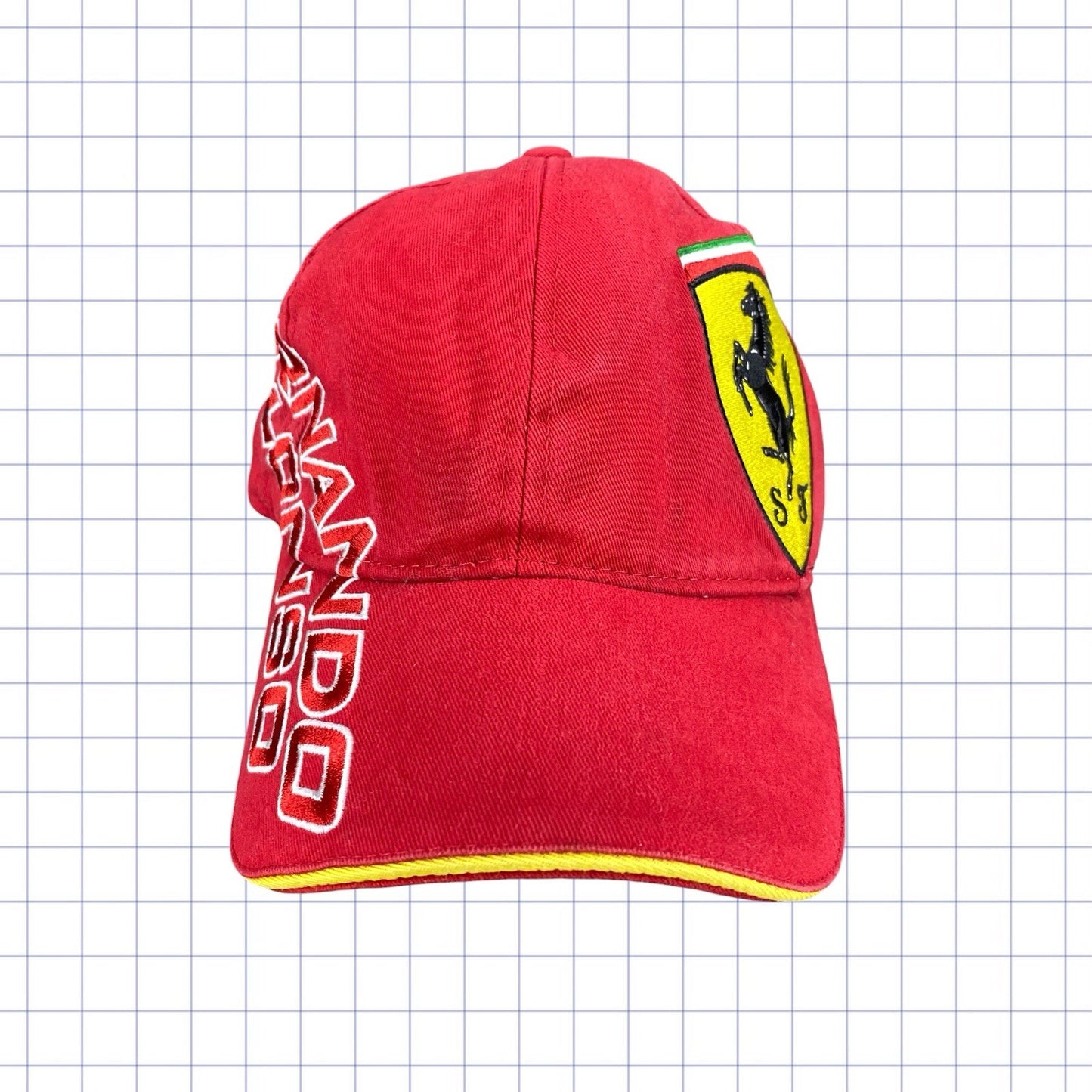 Ferrari Big Logo Fernando Alonso Cap