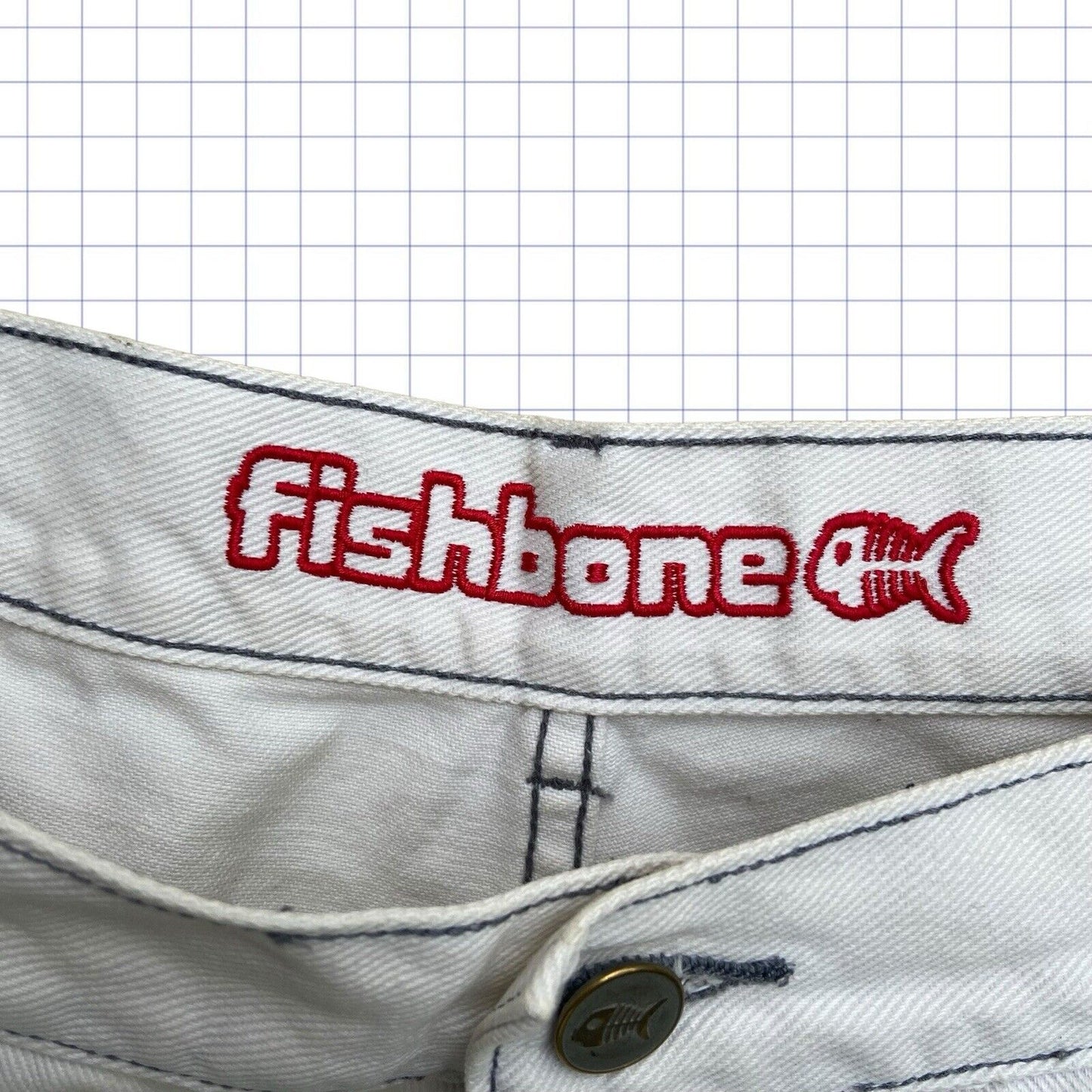 Vintage Fishbone Jorts - 33W