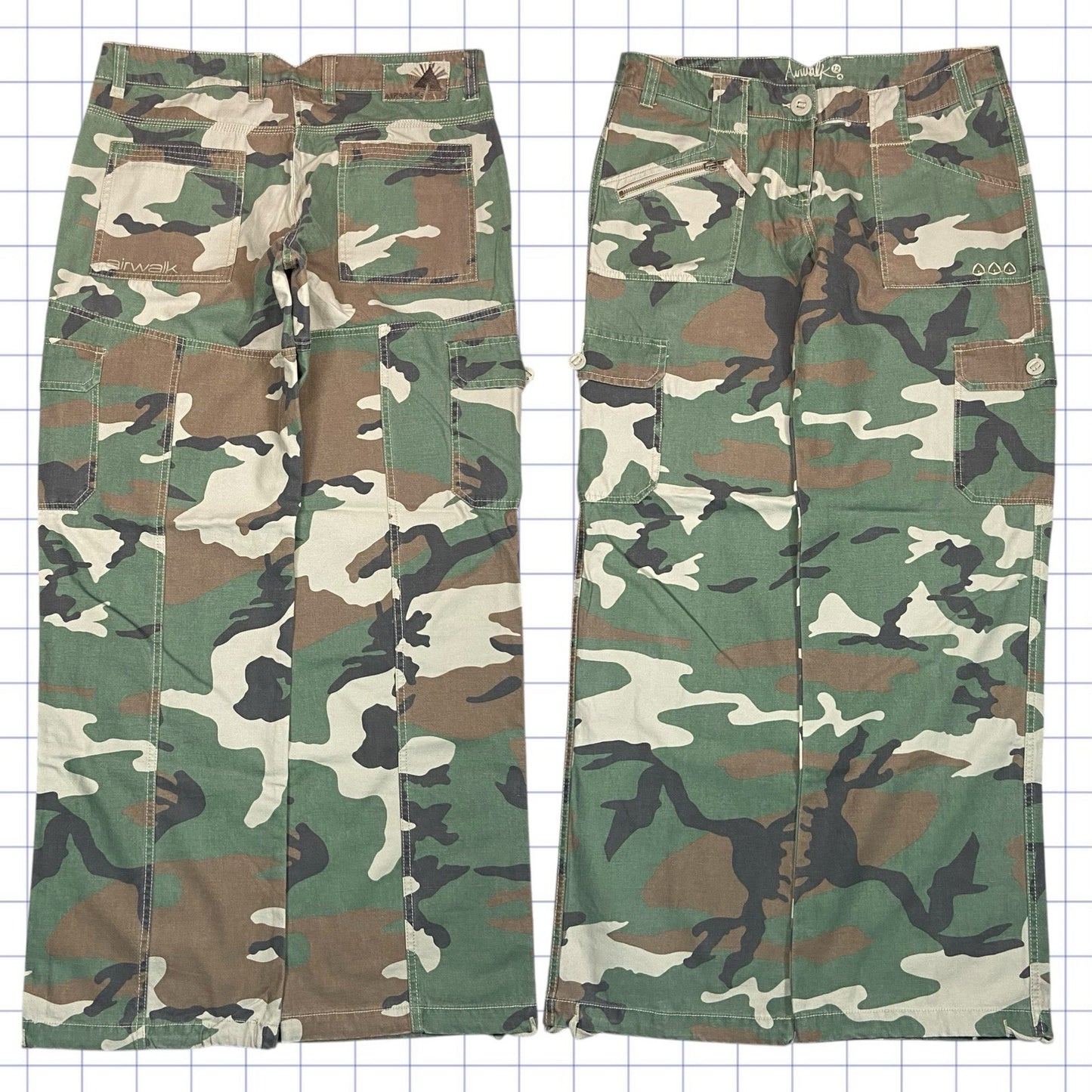 Men's Airwalk Camo Trousers - 34W