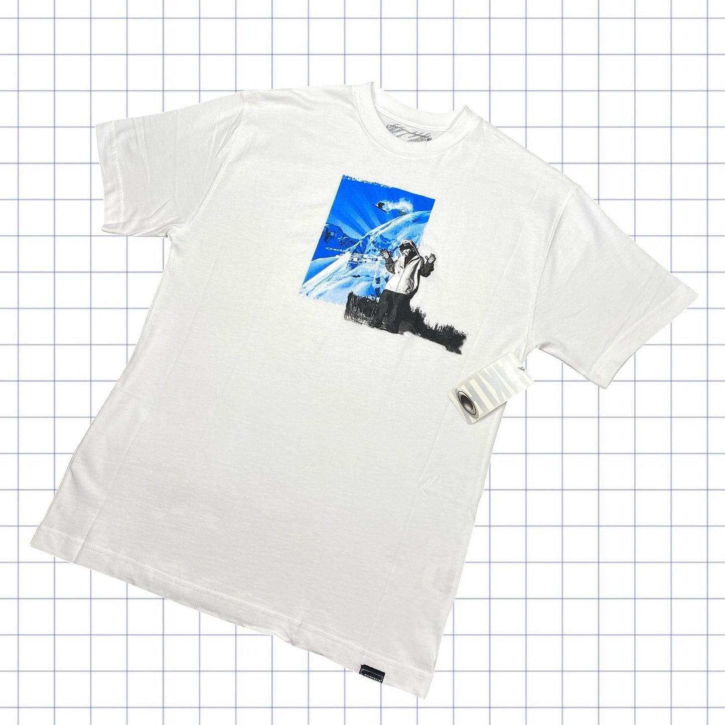 Deadstock Early 2000s Oakley Snowmobile Tshirt - S/M