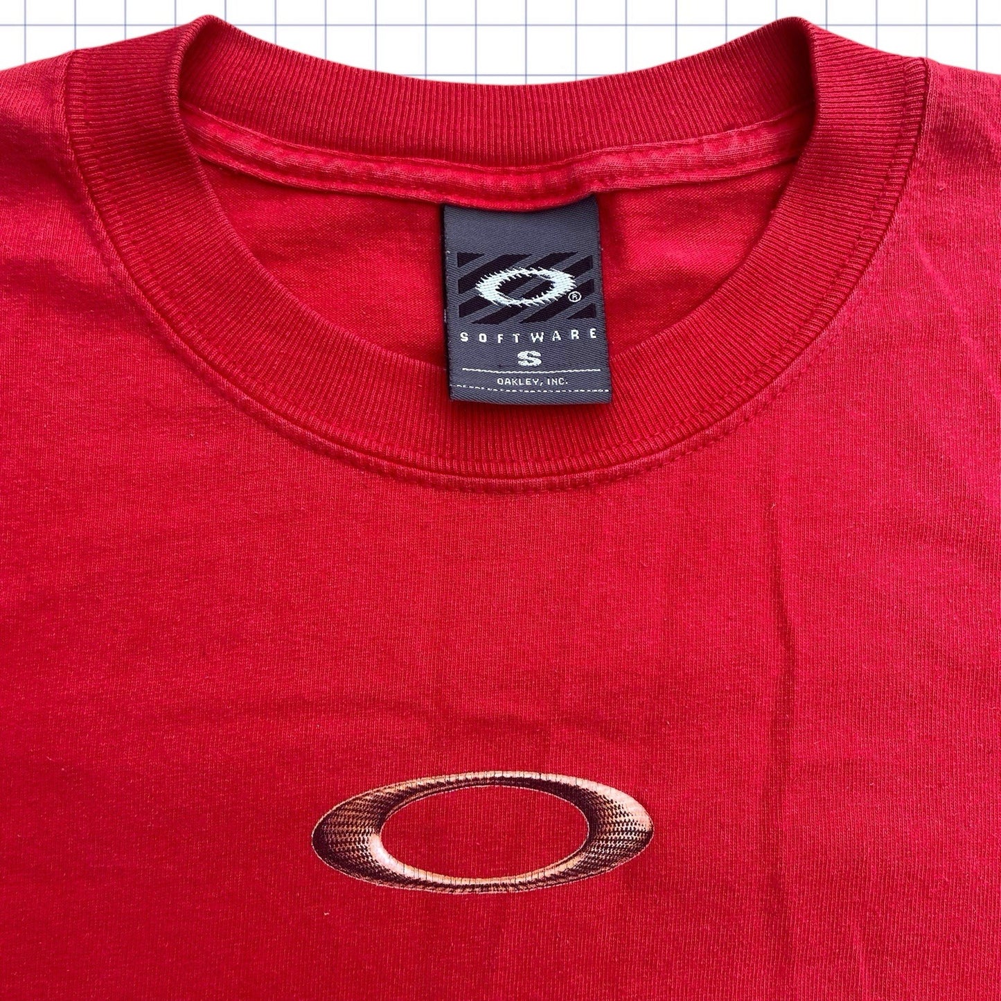 Vintage Oakley Software Skull Tshirt - S