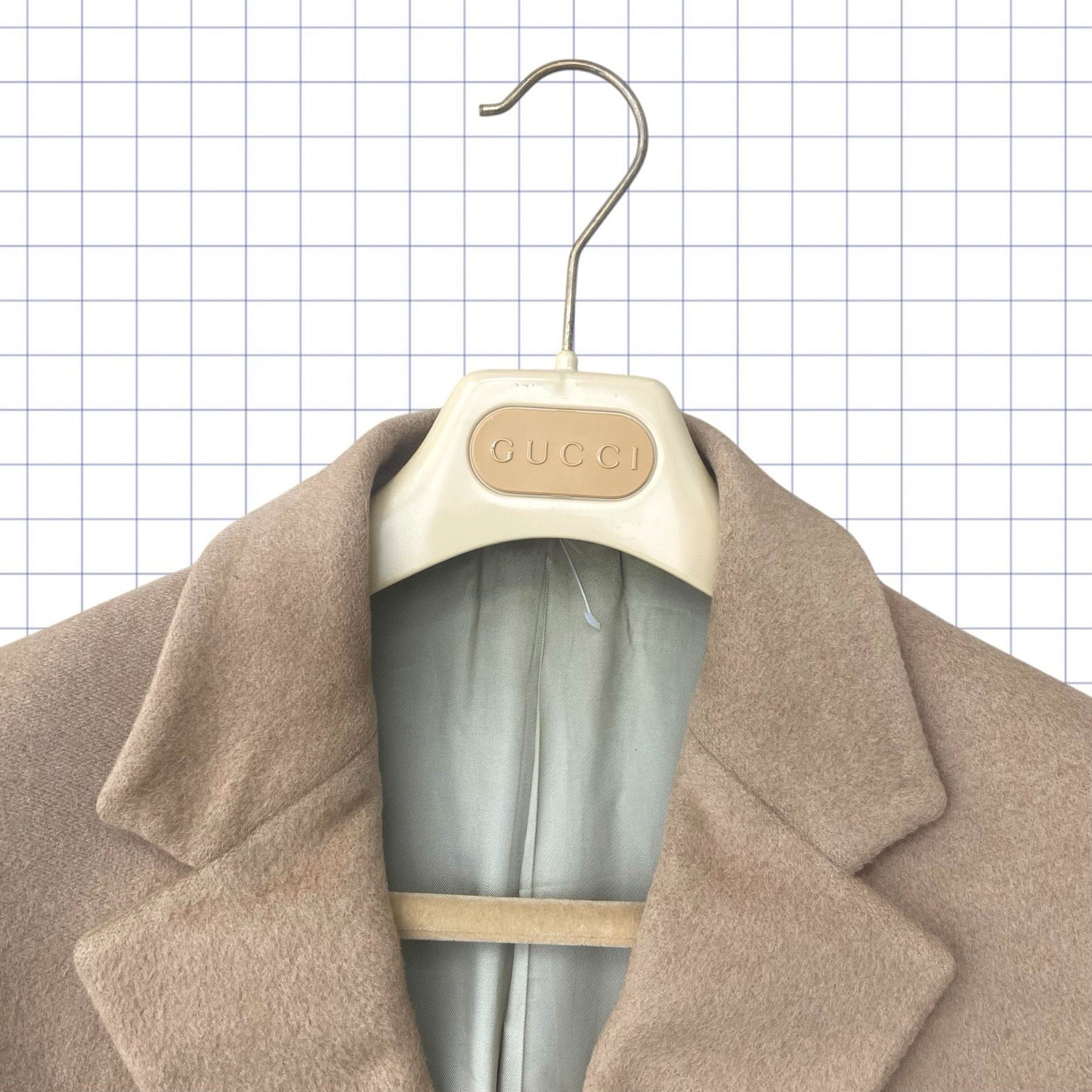 Gucci Camel Wool Coat - L/XL