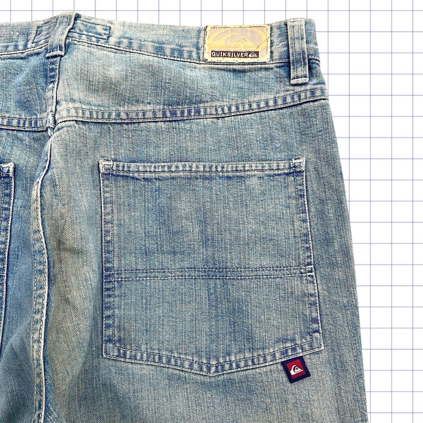 Calça jeans vintage Quiksilver - tamanho 35W