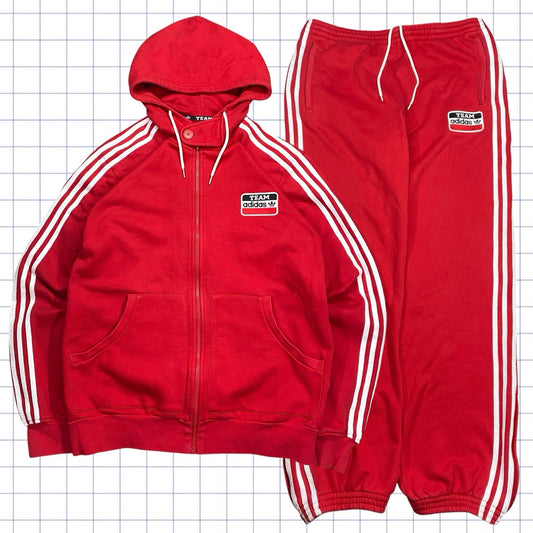 Team Adidas Tracksuit Hoodie & Joggers - L