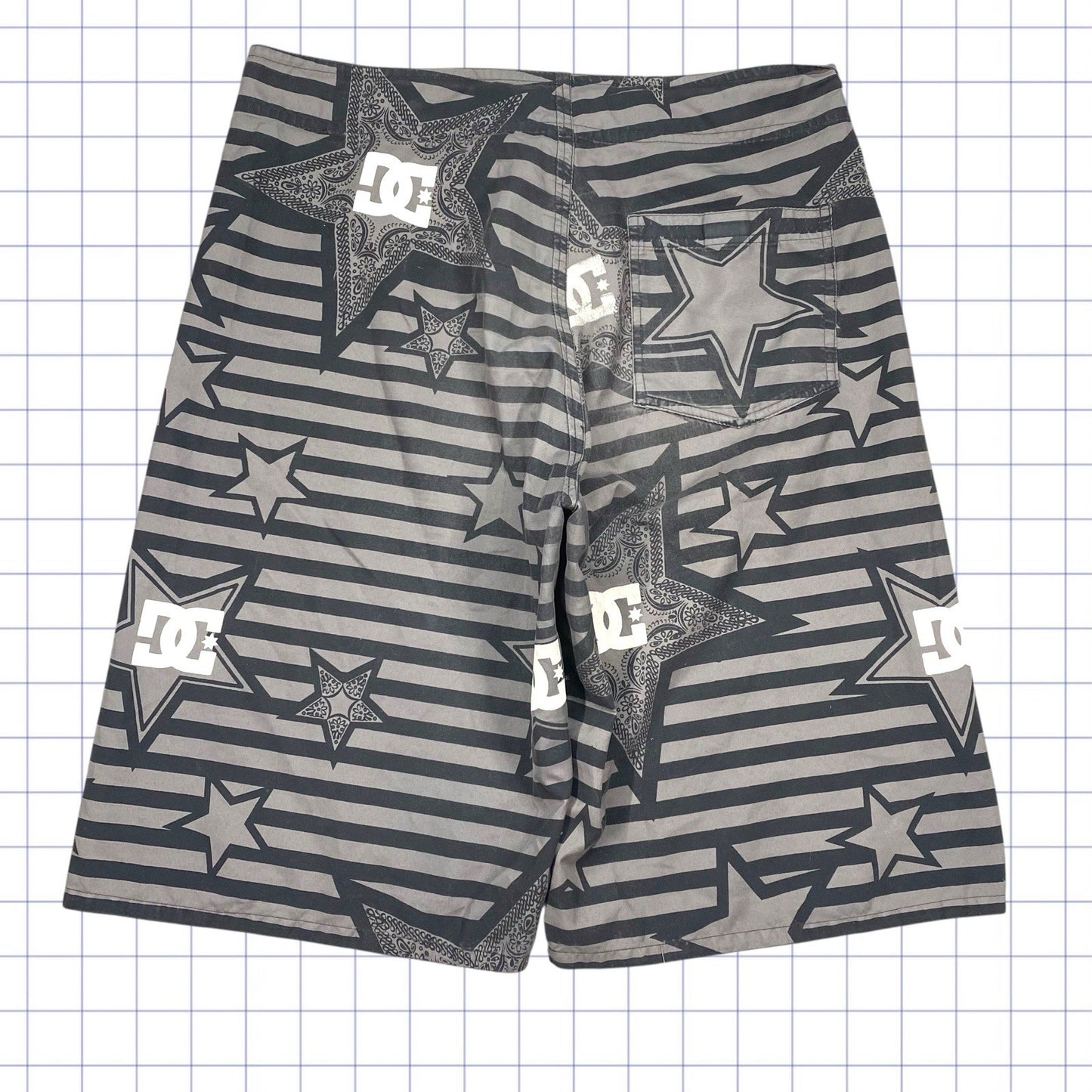 Vintage DC Star Board Shorts - 33W