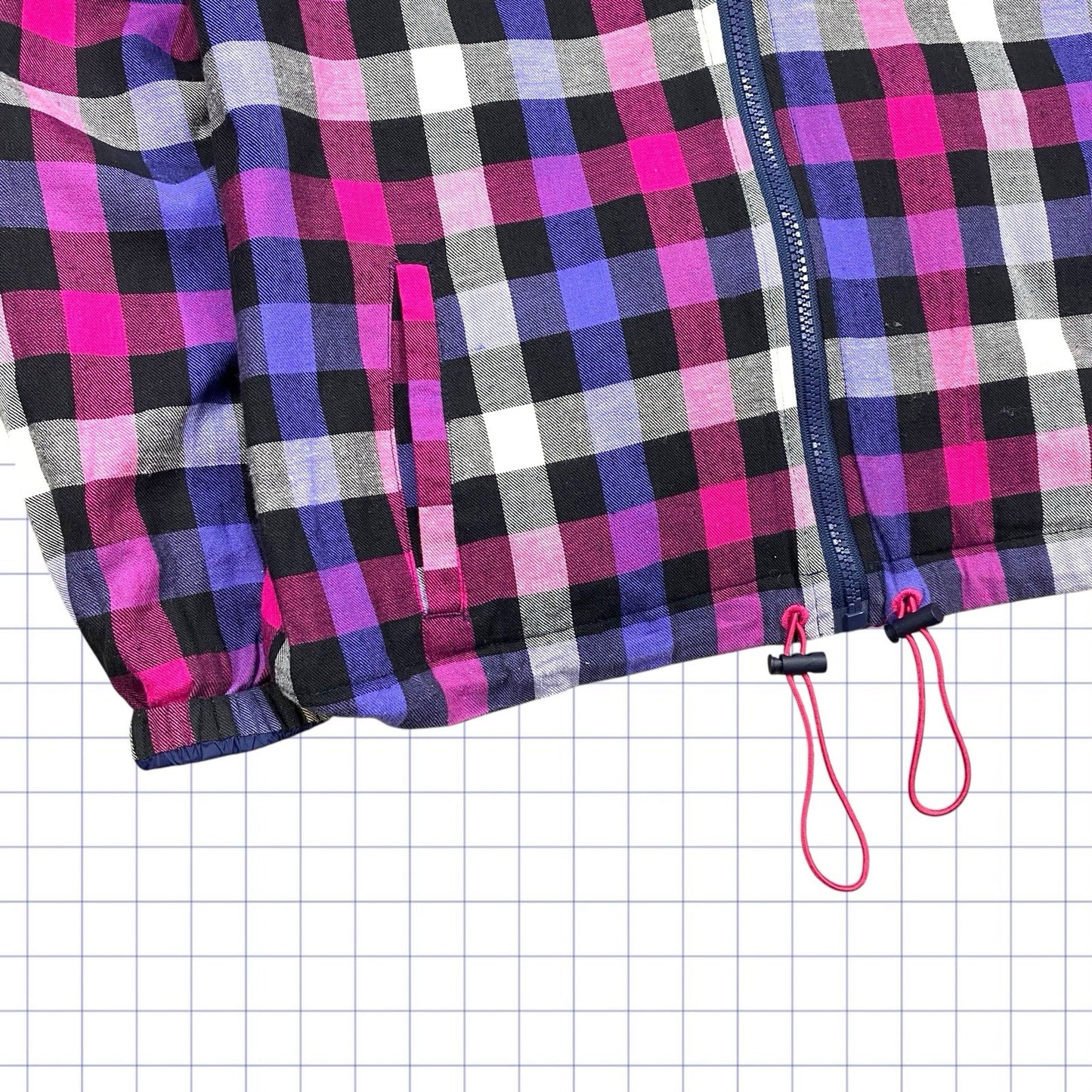 ヴィンテージ リバイバル チェック ジャケット - S