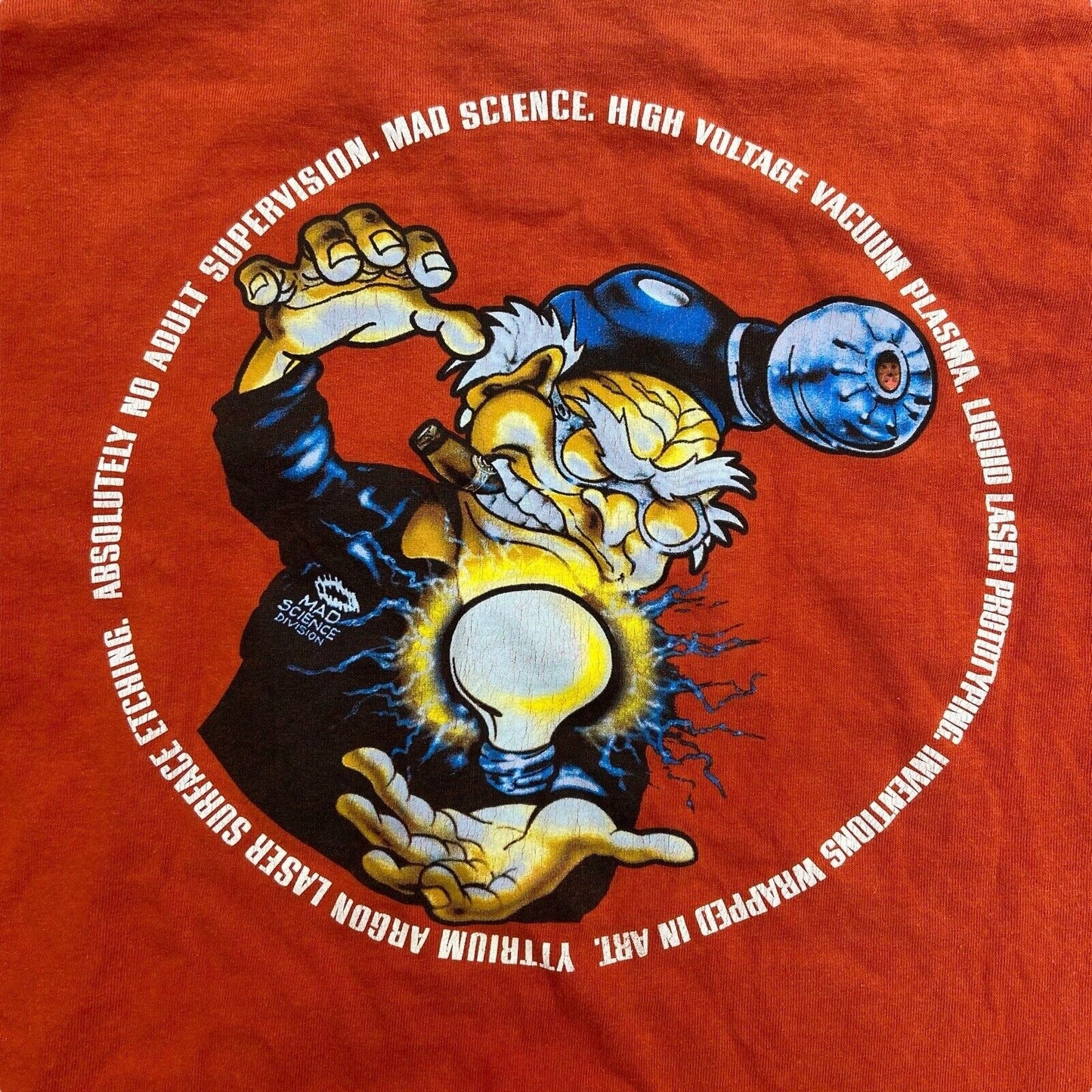 Vintage Oakley Software Mad Scientist Tshirt - S