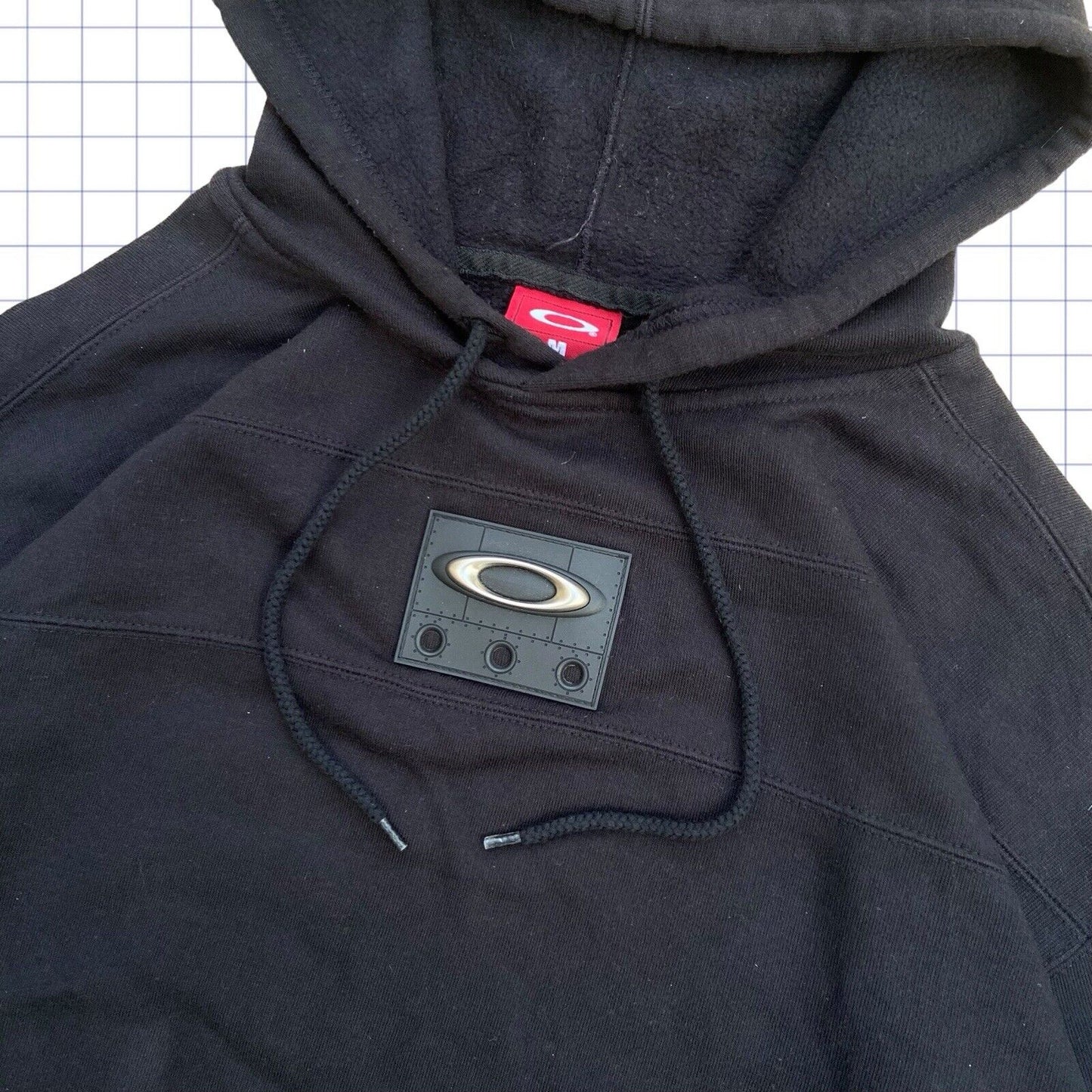 Vintage Oakley Metallic O Icon Hoodie - M/L