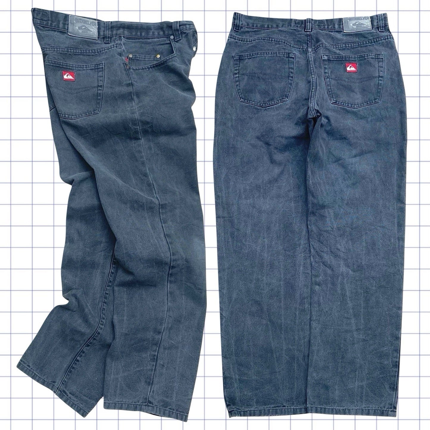 ヴィンテージ クイックシルバー ジーンズ - 33W