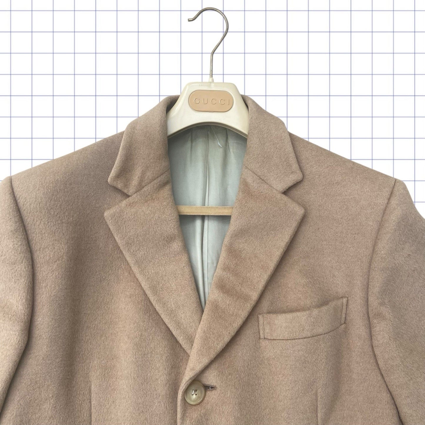 Gucci Camel Wool Coat - L/XL