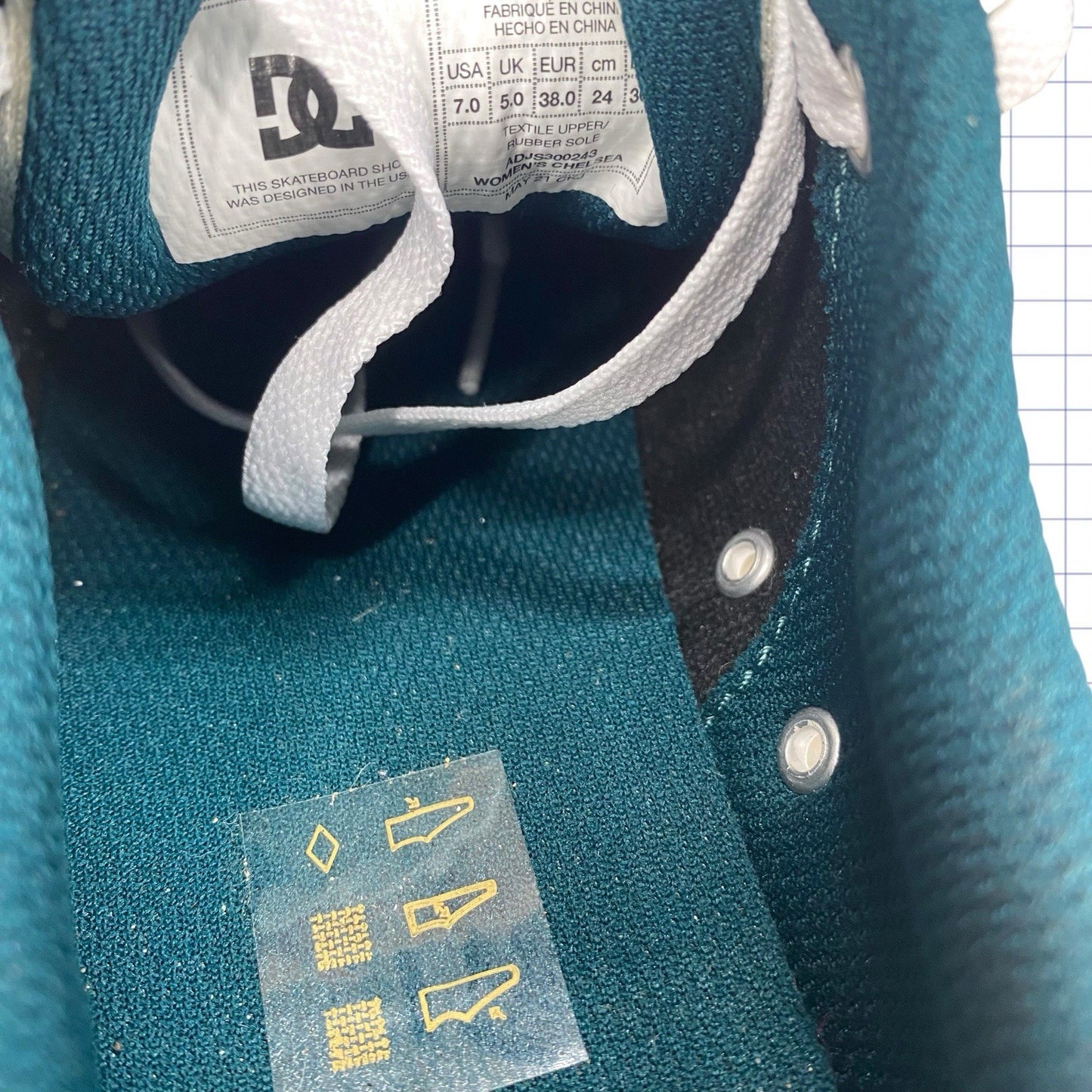 Vintage DC Chunky Trainers - UK 5