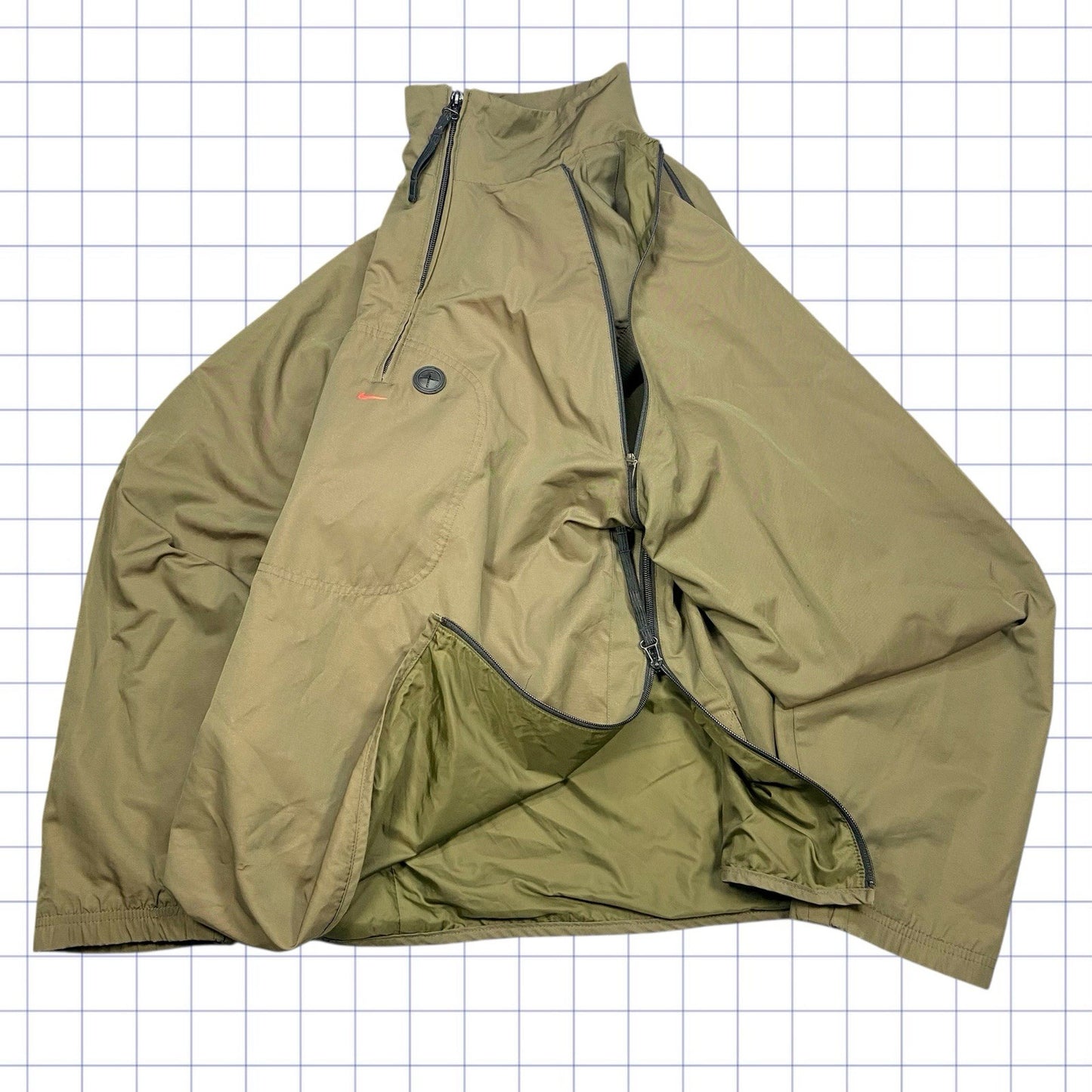 2000s Nike Morse Code Transformer MP3 Jacket - M/L