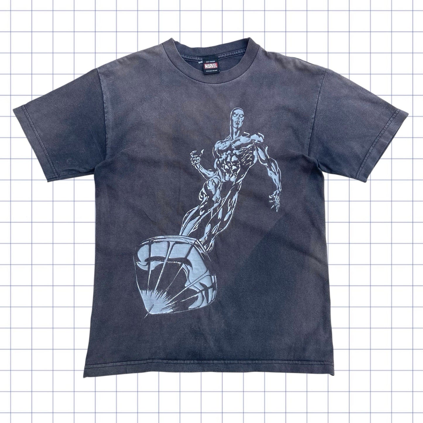 Y2K Marvel Mad Engine Silver Surfer Tshirt - S